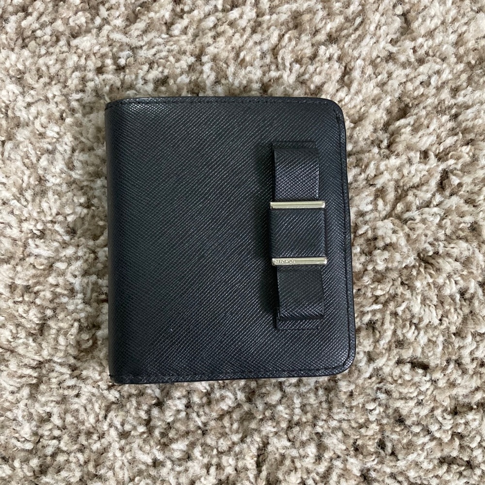 Coach Black Folding Wallet